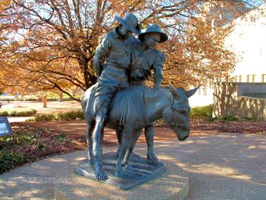 Simpson & his Donkey, Australian War Memorial, Canberra, ACT
